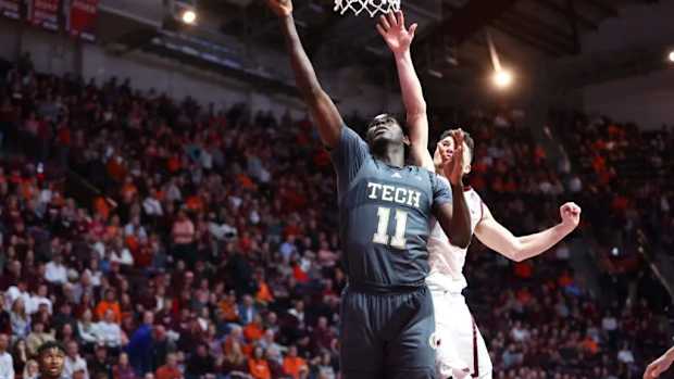 Georgia Tech Forward Baye Ndongo vs Virginia Tech